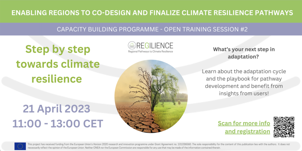 OTS2: Step by step towards climate resilience | April 21st 2023, 11h-13hCET